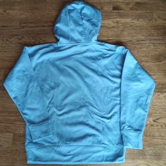 Under Armour Blue Fleece Chenille Logo Small New - Picture 2 of 8